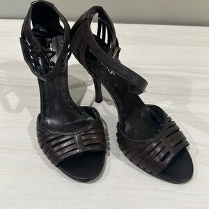 BCBG chocolate color sandal
